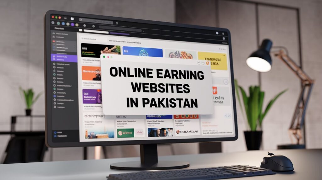 Online earning websites in Pakistan