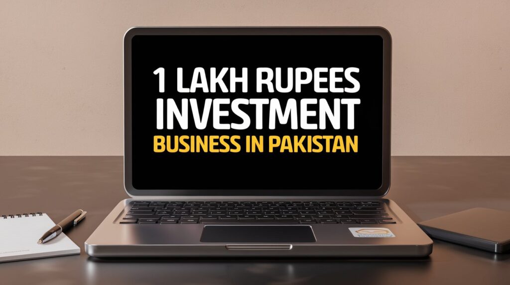 1 lakh rupees investment business in Pakistan