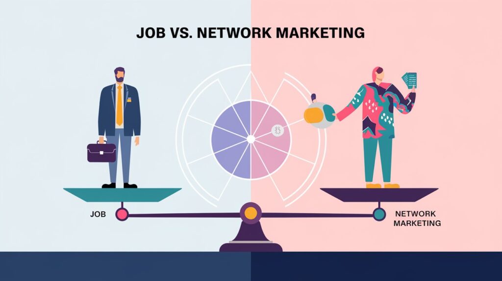 Job vs. Network Marketing