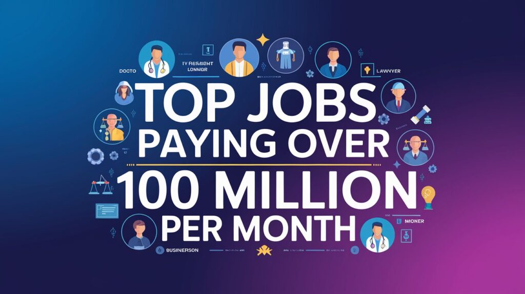 Best Jobs Pay More Than IDR 100 Million  in Indonesia?